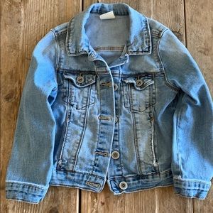 Zara Girls- light blue denim jacket
